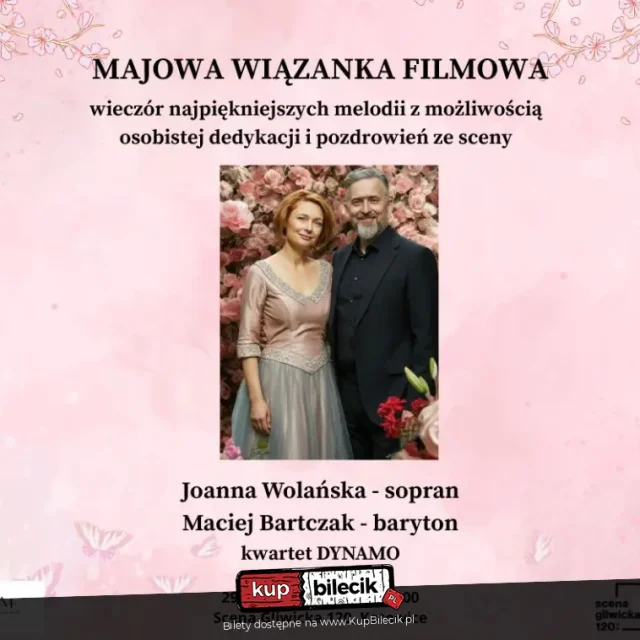 „Majowa wiązanka filmowa” na Scenie Gliwickiej 120 w Katowicach