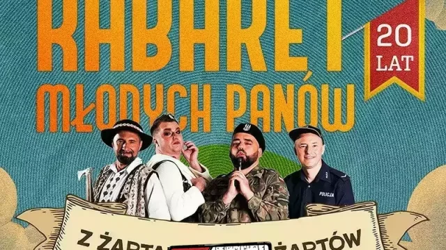 Kabaret Młodych Panów w Wodzisławiu Śląskim – jubileuszowy program „Z żartami nie ma żartów”