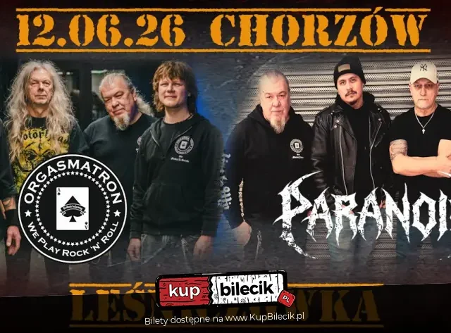 Orgasmatron w Chorzowie – rockowy hołd dla Motörhead i Black Sabbath