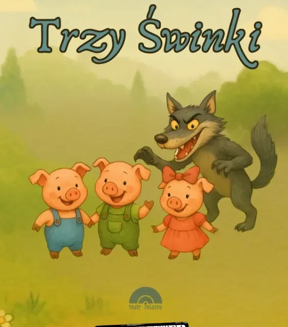 „Trzy Świnki” w Teatrze Żelaznym – familijna adaptacja klasycznej bajki