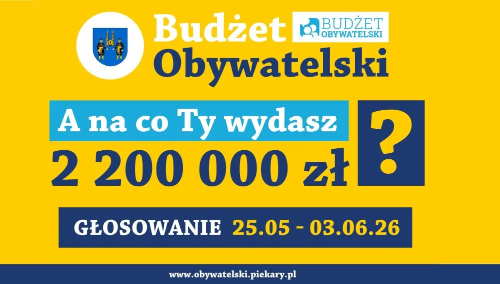 Ruszyło głosowanie w Budżecie Obywatelskim. Mieszkańcy wybiorą spośród 44 projektów