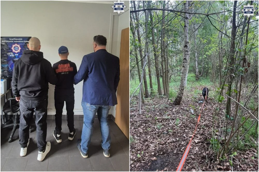 Pirania ruszyła tropem złodzieja. Pies służbowy doprowadził policjantów do sprawcy