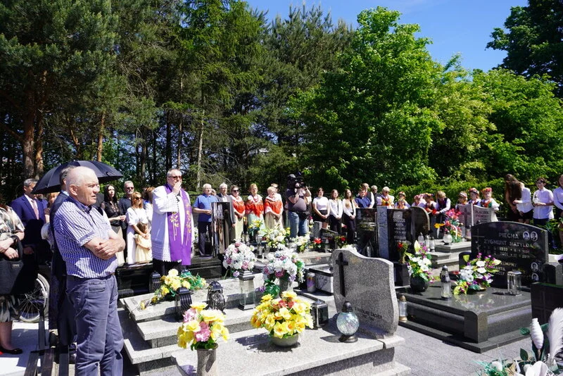 Grób Ludwika Fyrli w Żorach oznaczono znakiem „Tobie Polsko”