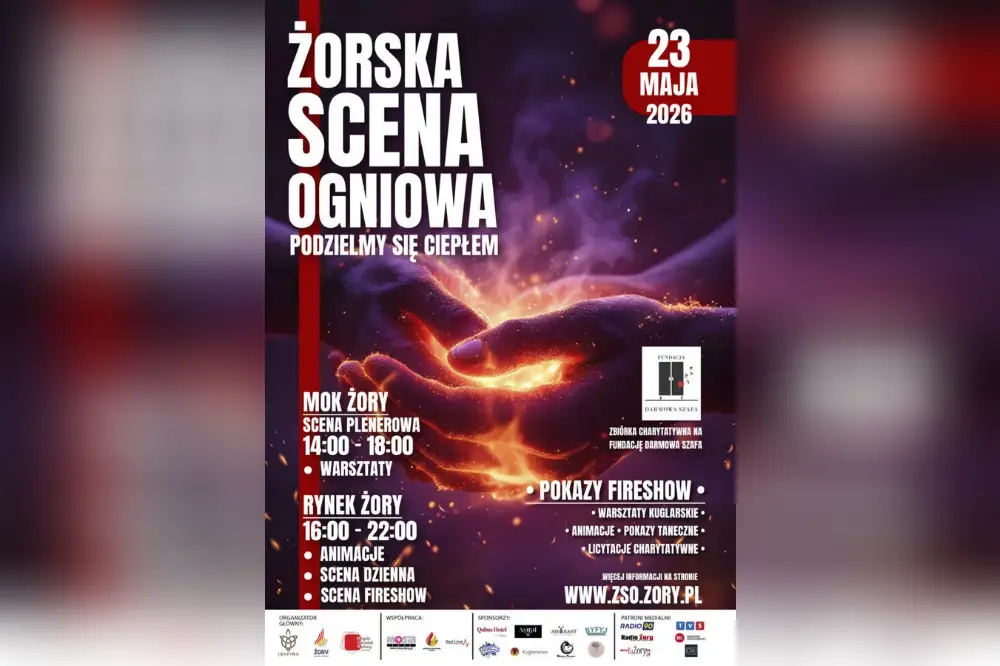 Podzielmy się ciepłem! Żory zapraszają na ogniste widowisko