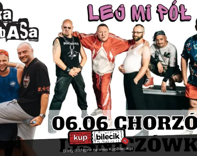 Łydka Grubasa i Lej Mi Pół w plenerze Leśniczówki