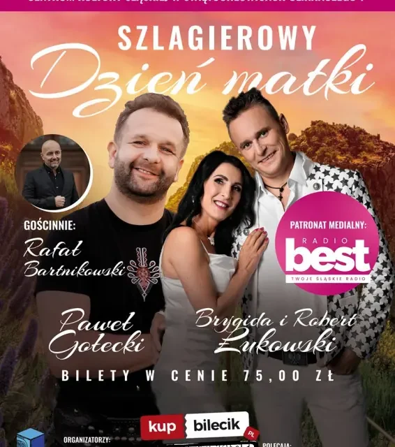Szlagierowy Dzień Matki w Świętochłowicach – koncert dedykowany Mamom