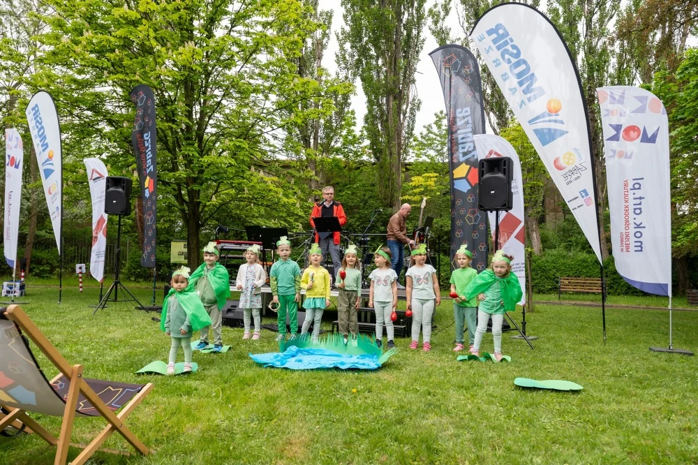 Rodzinny piknik wśród zieleni. Tak wyglądała sobota w Ogrodzie Botanicznym w Zabrzu
