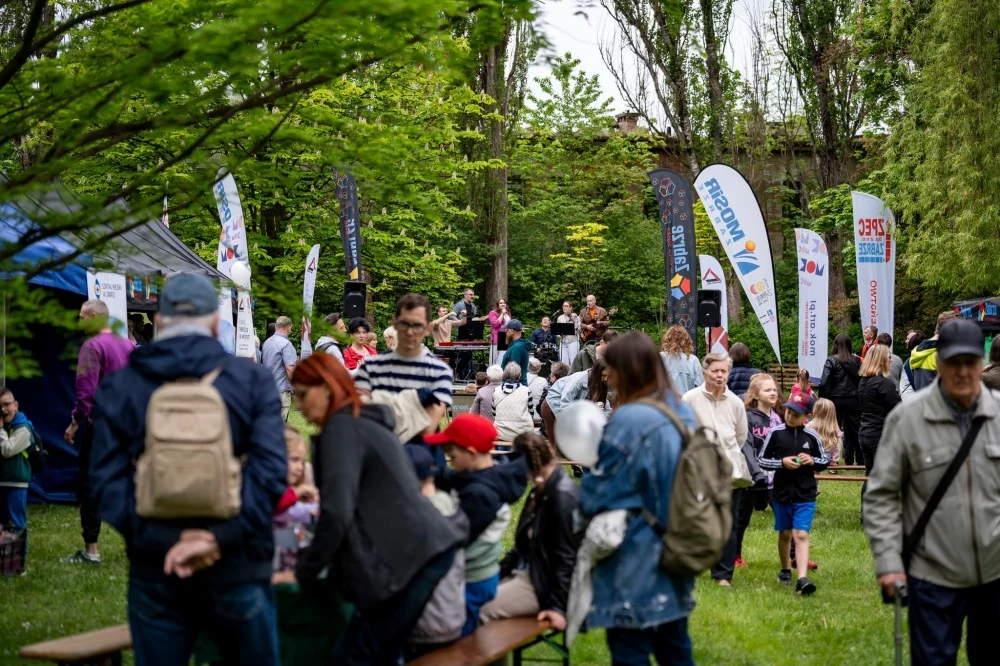 Rodzinny piknik wśród zieleni. Tak wyglądała sobota w Ogrodzie Botanicznym w Zabrzu / fot. UM Zabrze