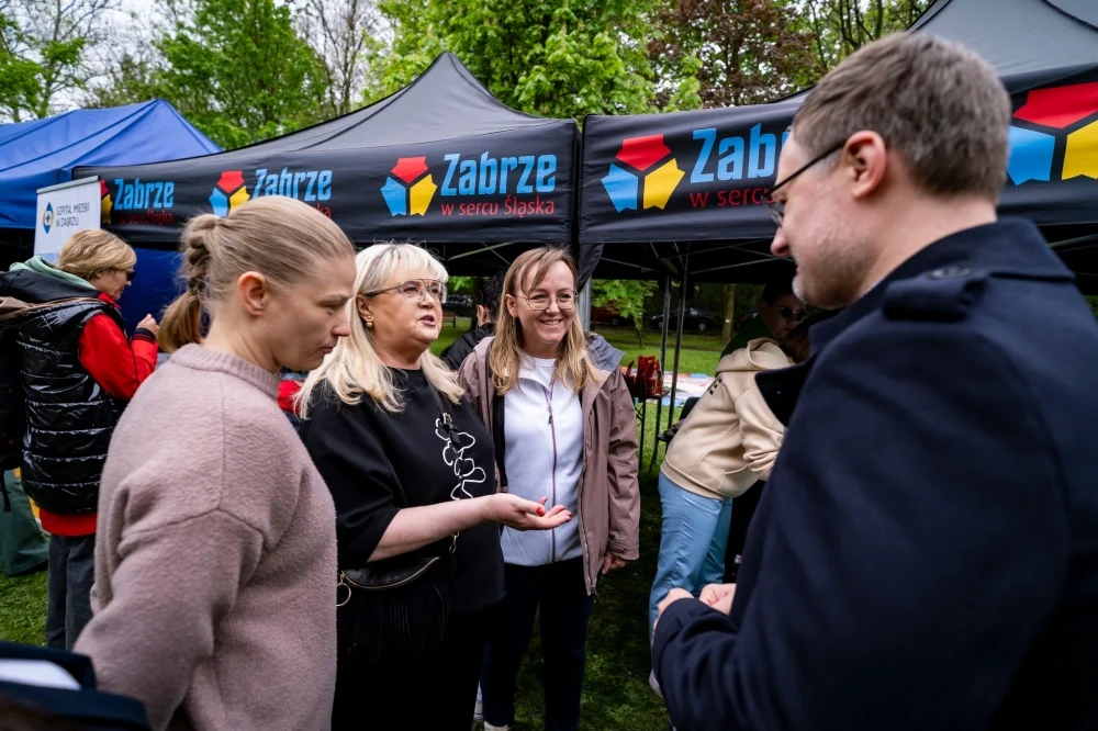 Rodzinny piknik wśród zieleni. Tak wyglądała sobota w Ogrodzie Botanicznym w Zabrzu / fot. UM Zabrze