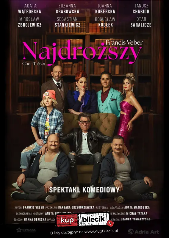 „Najdroższy” – komedia w MCK w Katowicach / fot. organizatora
