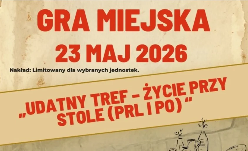 PRL, sąsiedzi i życie przy stole. Na Zandce odbędzie się gra miejska