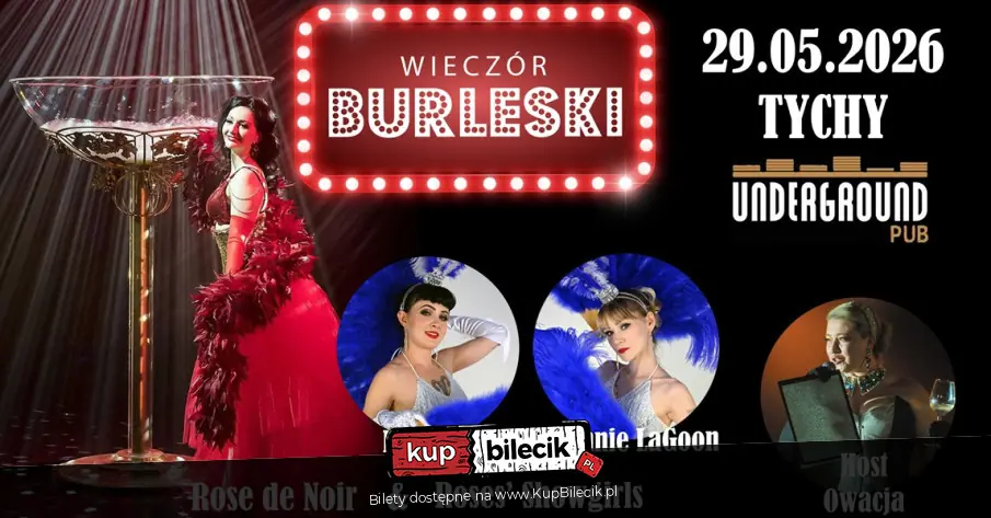 Wieczór Burleski w Tychach w Pubie Underground / fot. organizatora