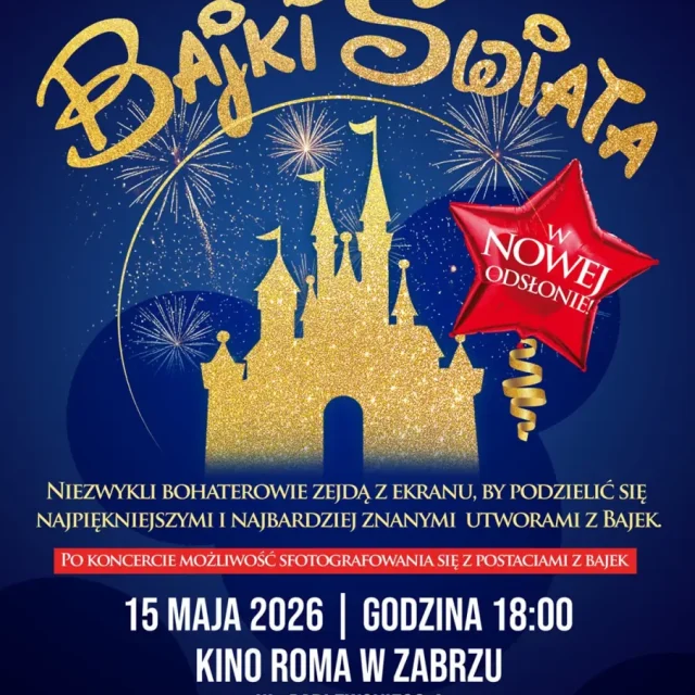 „Magiczny Koncert – Bajki Świata” w Zabrzu – muzyczna podróż dla najmłodszych