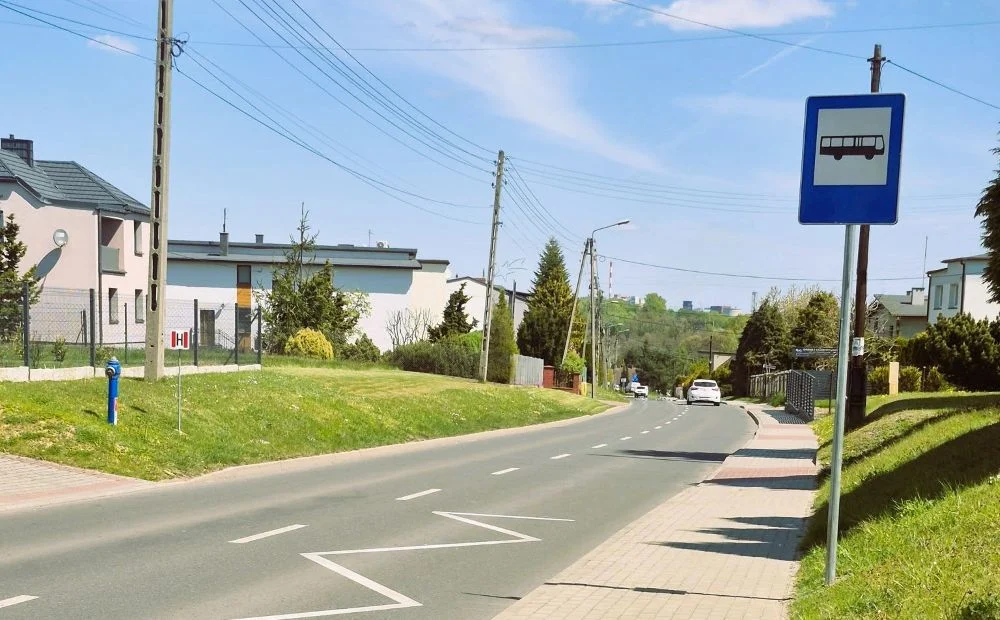 Nowy przystanek autobusowy na ul. Kokoszyckiej
