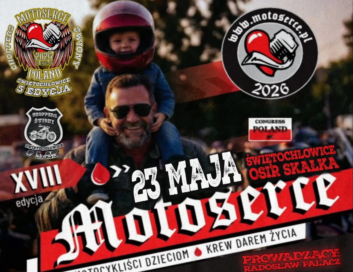 XVIII edycja Motoserce już 23 maja w Świętochłowicach!