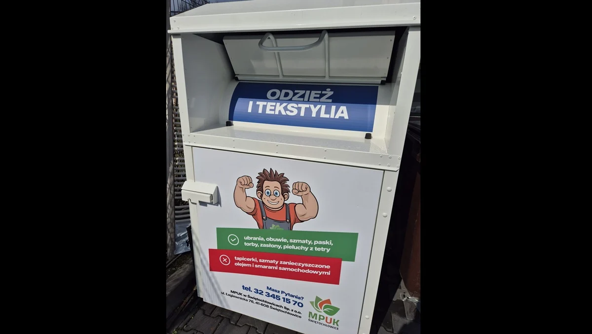 Dodatkowe kontenery na tekstylia w mieście. Sprawdź pełną listę lokalizacji
