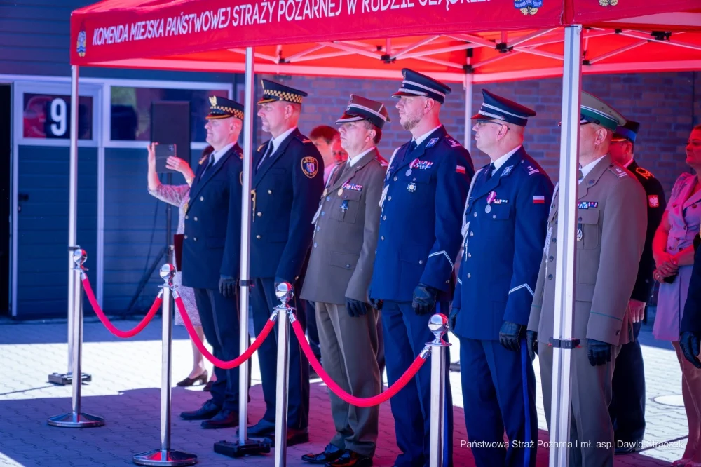 Dzień Strażaka w Rudzie Śląskiej. Uhonorowano funkcjonariuszy PSP i druhów OSP / fot. PSP mł. asp. Dawid Strączek