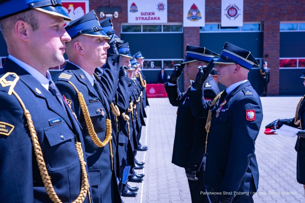 Dzień Strażaka w Rudzie Śląskiej. Uhonorowano funkcjonariuszy PSP i druhów OSP / fot. PSP mł. asp. Dawid Strączek