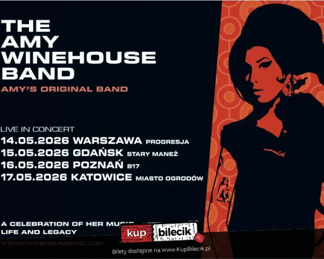 The Amy Winehouse Band w Katowicach – koncert oryginalnego zespołu artystki