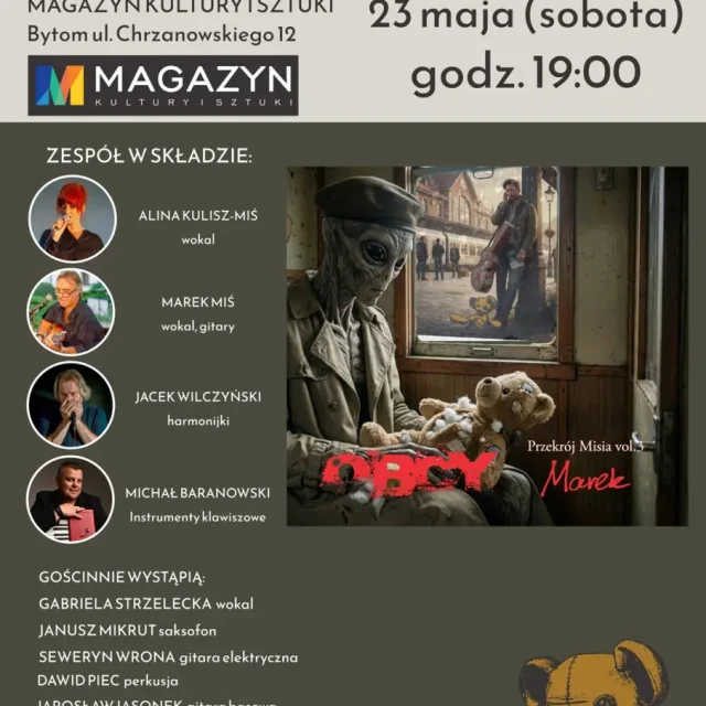 Przekrój Misia w Bytomiu – koncert promujący album „Obcy”