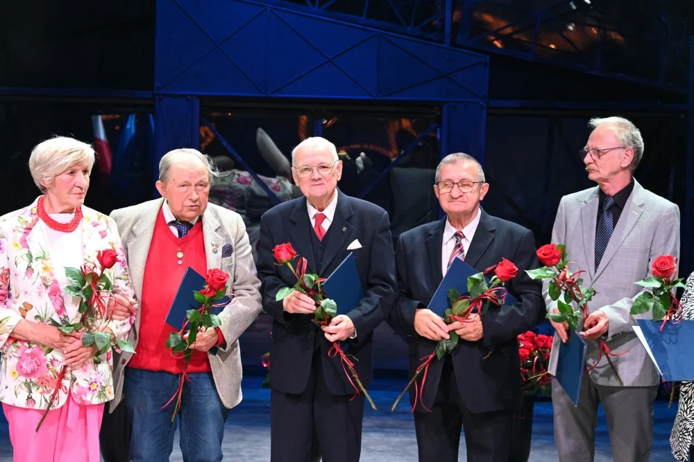 Jan Krawczyk z Rudy Śląskiej wyróżniony w konkursie Ambasador Srebrnego Pokolenia 2025 / fot. FB Anna Krzysteczko