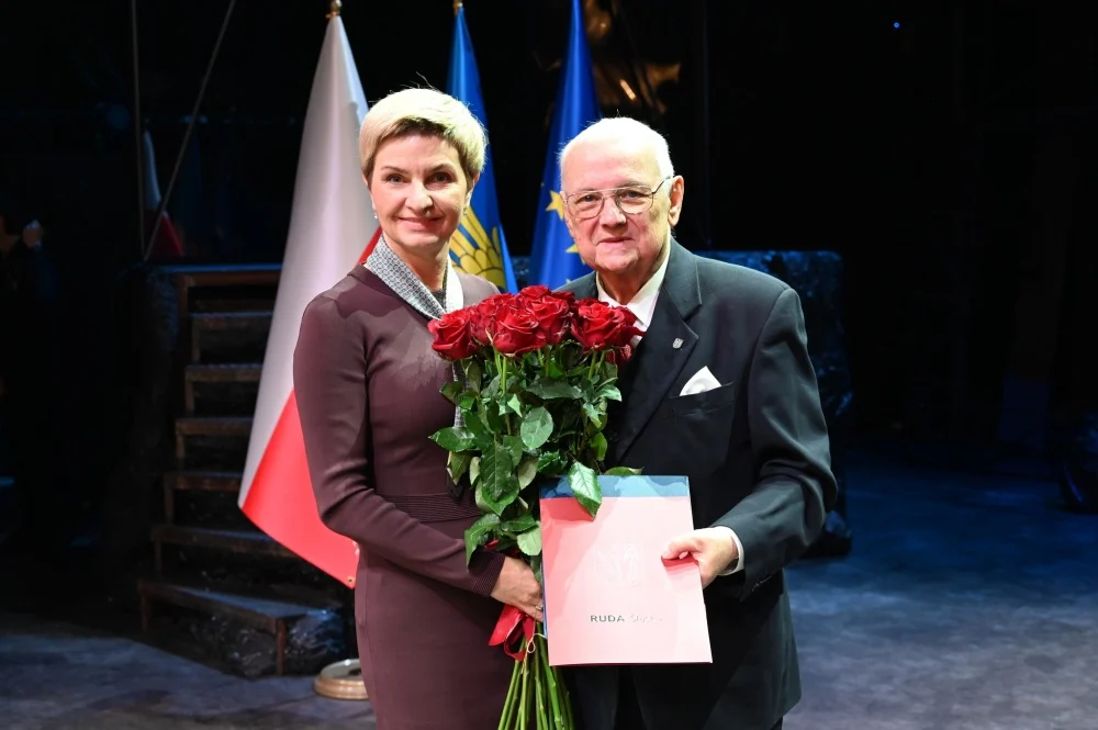 Jan Krawczyk z Rudy Śląskiej wyróżniony w konkursie Ambasador Srebrnego Pokolenia 2025 / fot. FB Anna Krzysteczko