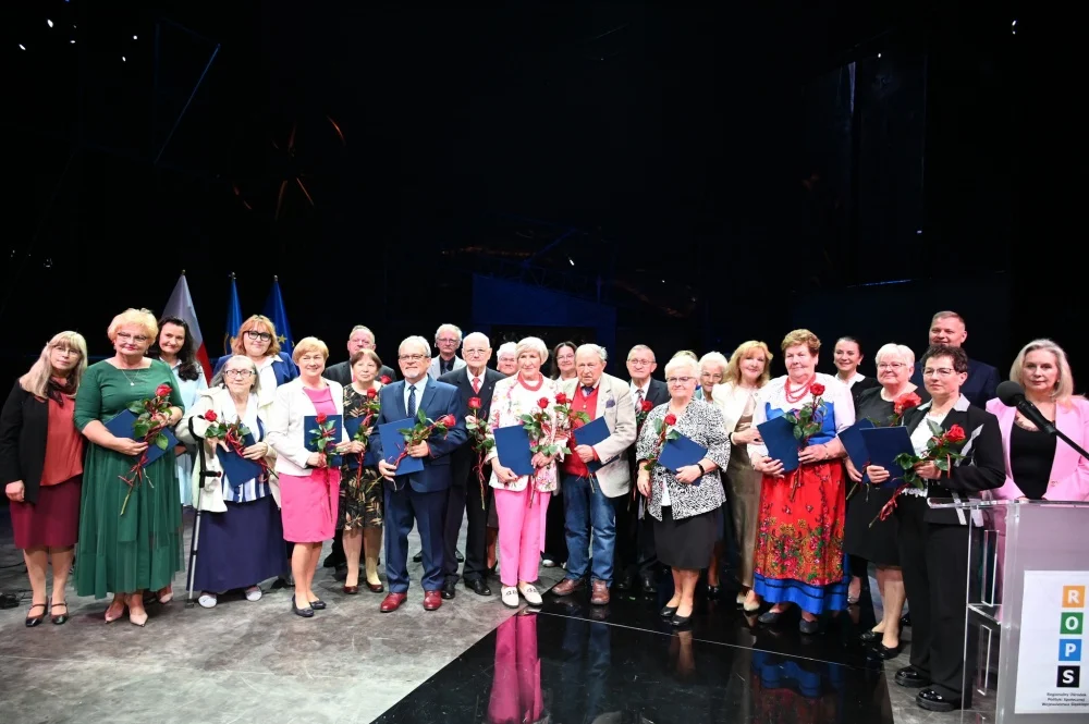 Jan Krawczyk z Rudy Śląskiej wyróżniony w konkursie Ambasador Srebrnego Pokolenia 2025 / fot. FB Anna Krzysteczko