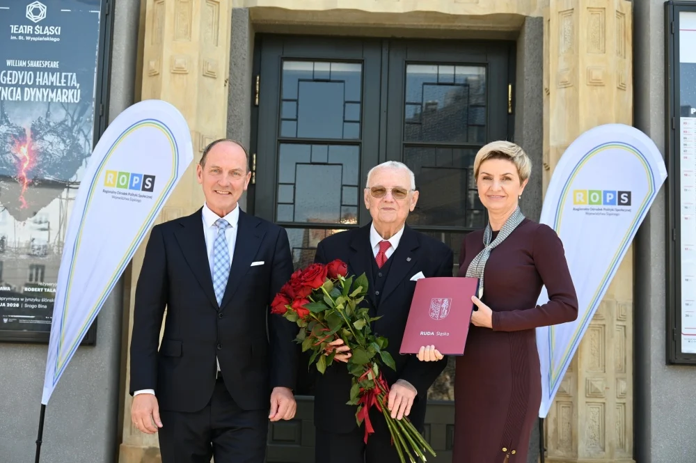 Jan Krawczyk z Rudy Śląskiej wyróżniony w konkursie Ambasador Srebrnego Pokolenia 2025