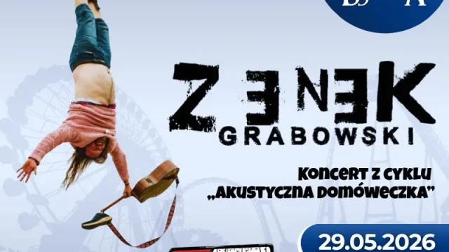 Zenek Grabowski akustycznie w Legendii Śląskim Wesołym Miasteczku