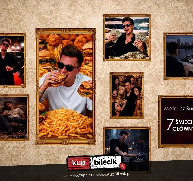 Stand-up Mateusza Burkackiego w Rudzie Śląskiej – „7 śmiechów głównych” w Champion Pub
