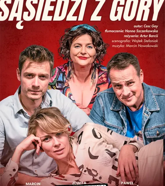 „Sąsiedzi z góry, czyli barabuum!” – komedia w Teatrze Ziemi Rybnickiej