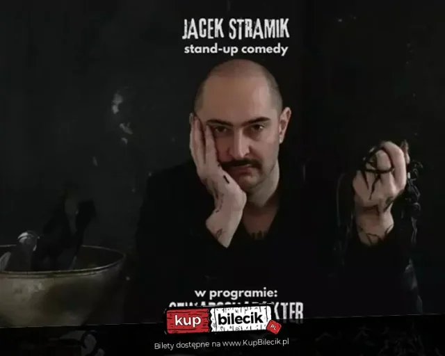 Jacek Stramik w Tychach z programem „Szwarccharakter”