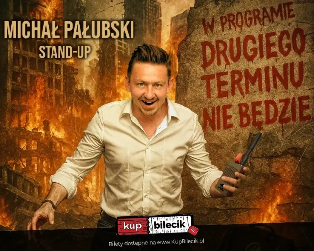 Michał Pałubski w Katowicach – stand‑up „Drugiego terminu nie będzie” w City Rock