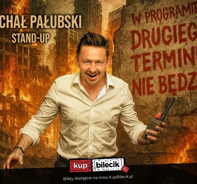 Michał Pałubski w Katowicach – stand‑up „Drugiego terminu nie będzie” w City Rock
