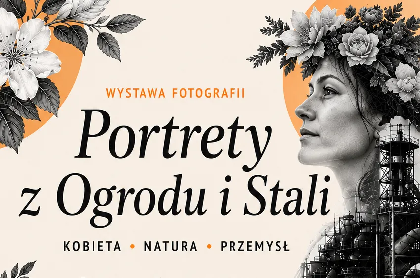 Wystawa fotografii „Portrety z Ogrodu i Stali” w Stacji Biblioteka