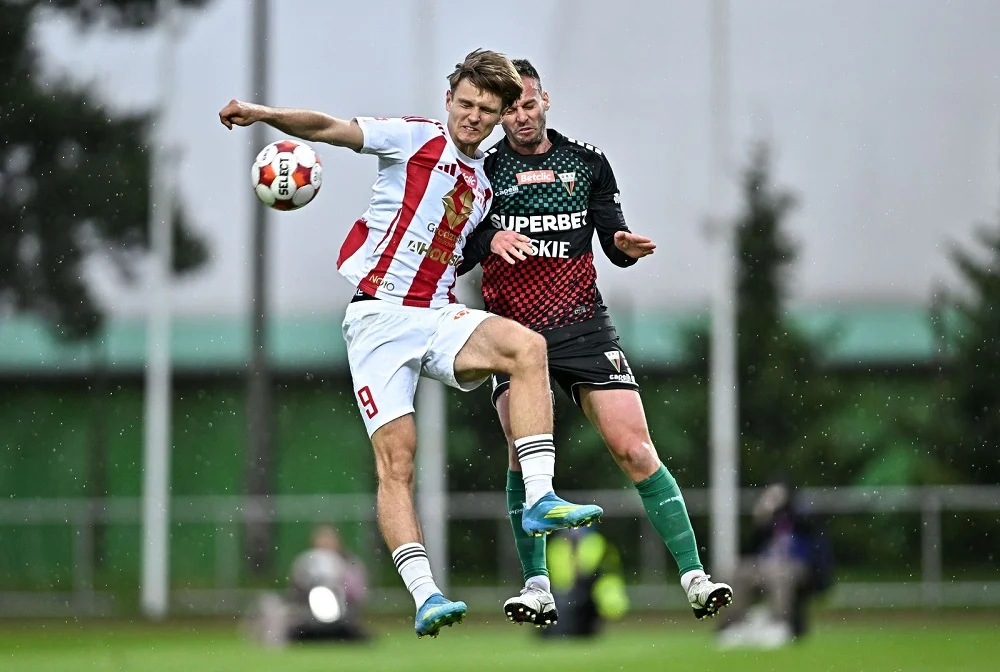Bez bramek w Pruszkowie. GKS Tychy podzielił się punktami z Pogonią