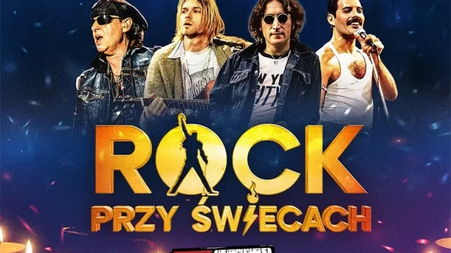 „Rock przy świecach” w Teatrze Ziemi Rybnickiej – akustyczne aranżacje rockowych klasyków