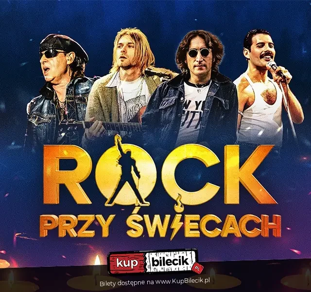 „Rock przy świecach” w Teatrze Ziemi Rybnickiej – akustyczne aranżacje rockowych klasyków