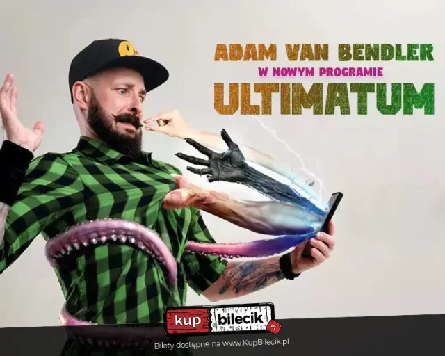 Stand-up Adama Van Bendlera „Ultimatum” w Teatrze Belfegor w Tychach