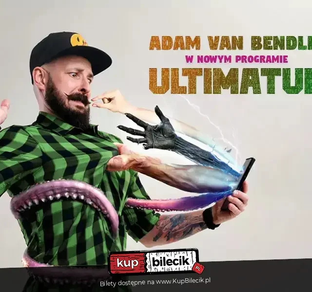 Stand-up Adama Van Bendlera „Ultimatum” w Teatrze Belfegor w Tychach