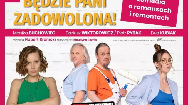 „Będzie Pani zadowolona!” w Rybniku – komedia omyłek Teatru Rawa