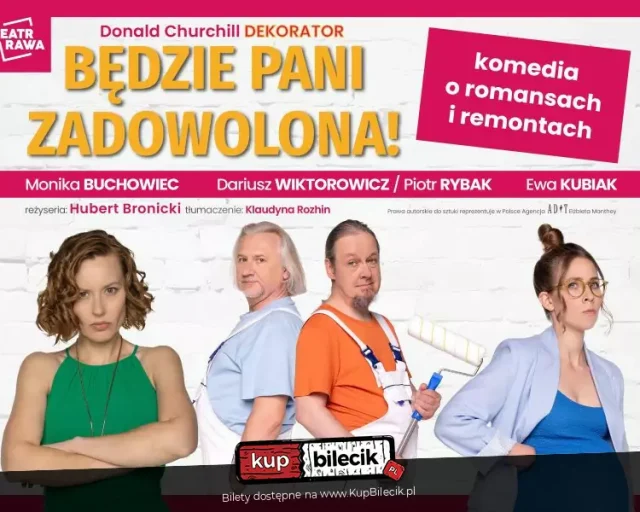 „Będzie Pani zadowolona!” w Rybniku – komedia omyłek Teatru Rawa