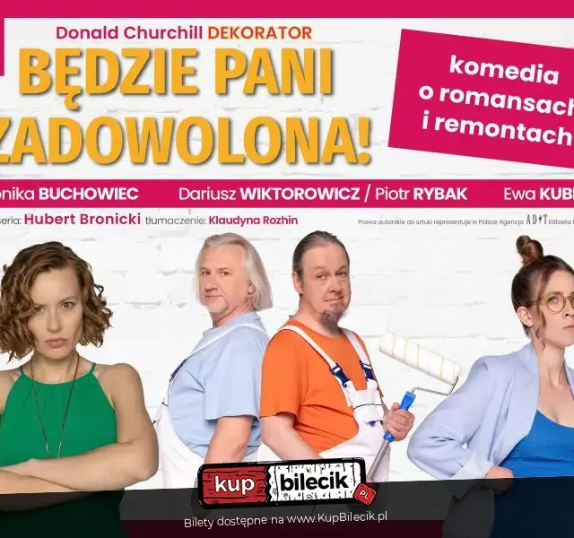 „Będzie Pani zadowolona!” w Rybniku – komedia omyłek Teatru Rawa