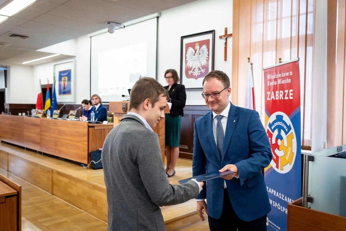 Nowa kadencja Młodzieżowej Rady Miasta Zabrze rozpoczęta / fot. UM Zabrze