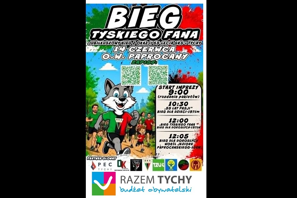 Sportowe święto GKS Tychy nad Paprocanami. Przed nami Bieg Tyskiego Fana