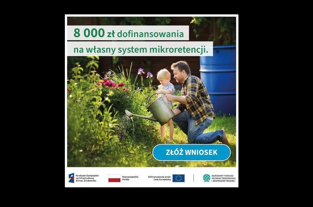 Nawet 8 tys. zł na deszczówkę. Rusza nabór w programie „Mikroretencja”