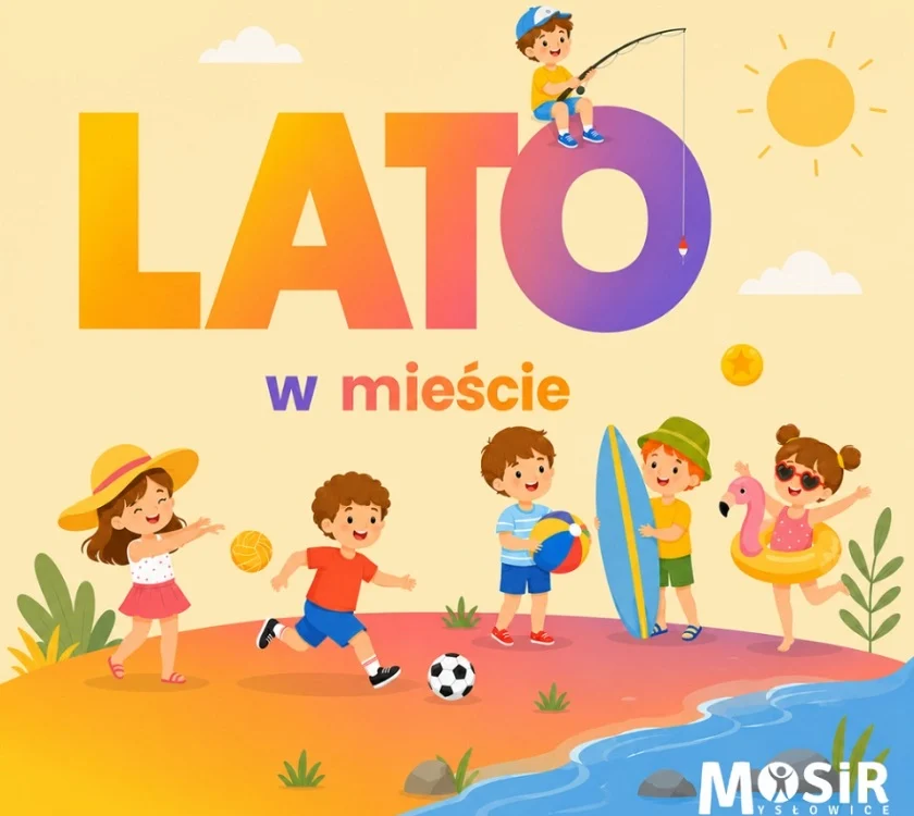 Lato w Mieście 2026 w Mysłowicach. MOSiR przygotował atrakcje dla dzieci, rodzin i dorosłych
