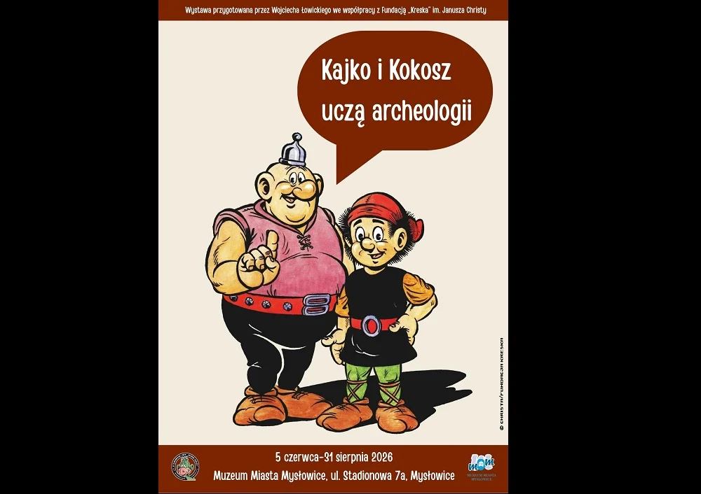 Kajko i Kokosz uczą archeologii. Nowa wystawa w Muzeum Miasta Mysłowice