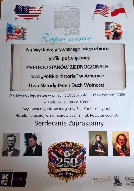 „Dwa Narody, Jeden Duch Wolności”. Wyjątkowa wystawa w Siemianowicach Śląskich
