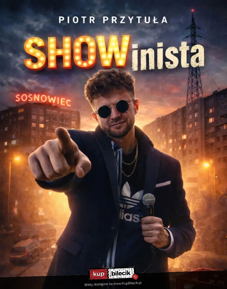 Stand-up Piotra Przytuły w Rybniku – program „SHOWinista” / fot. organizatora